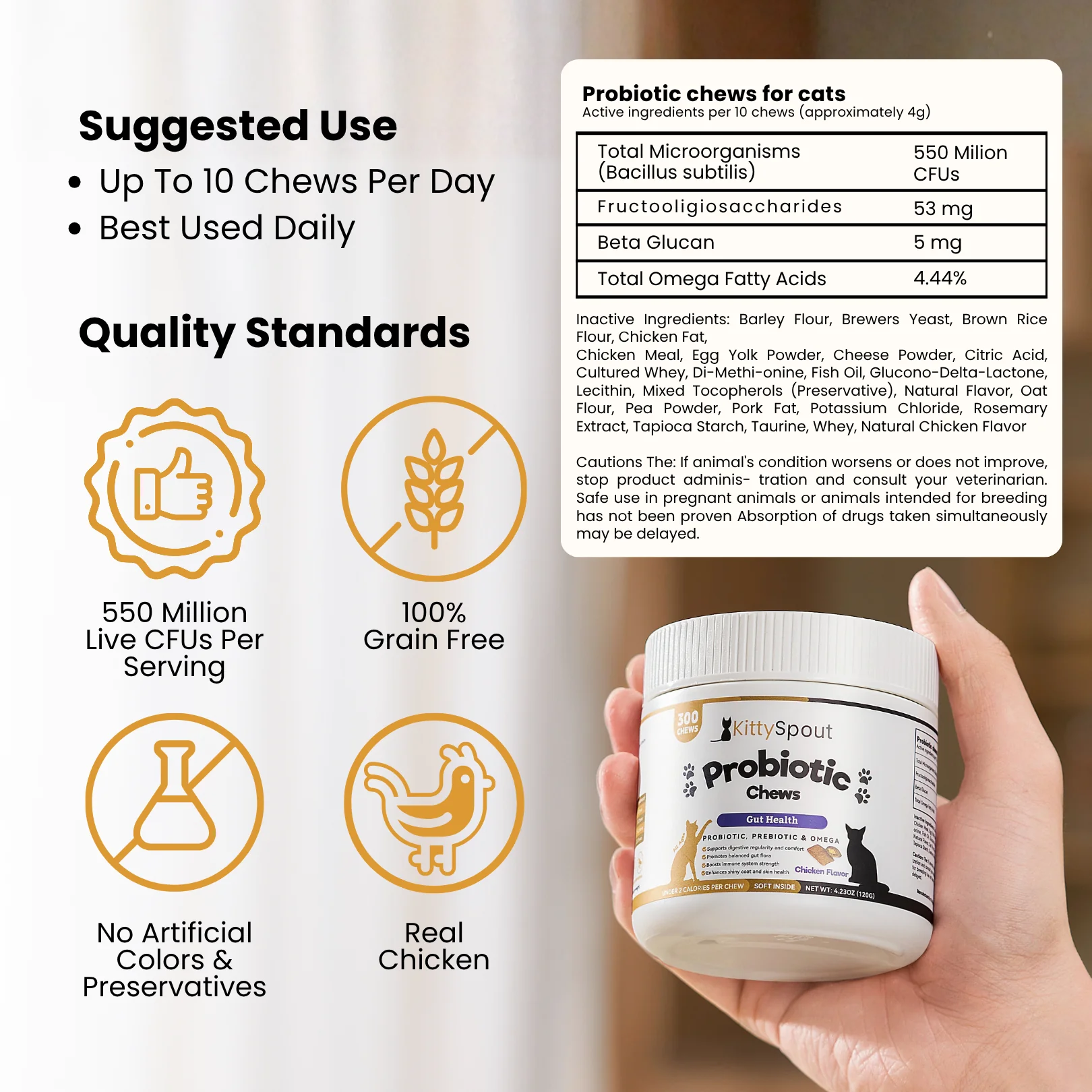 Probiotic Chews For Cats - Image 3