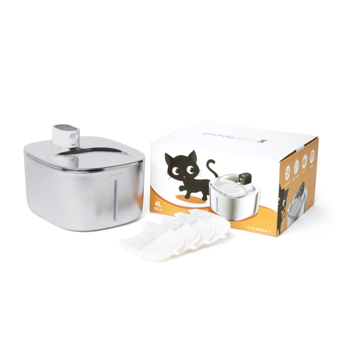Like New The KittySpout - Wireless Fountain (Vet testimonials) - 2 Month: Wireless KittySpout + 4 filter sets + free gift - Image 13