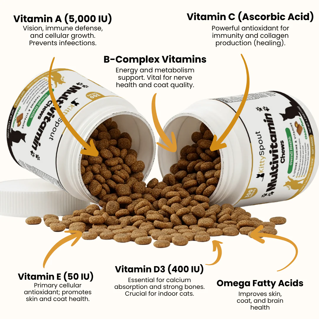 KittySpout Multivitamin Chews - 90 Day Supply - Image 5